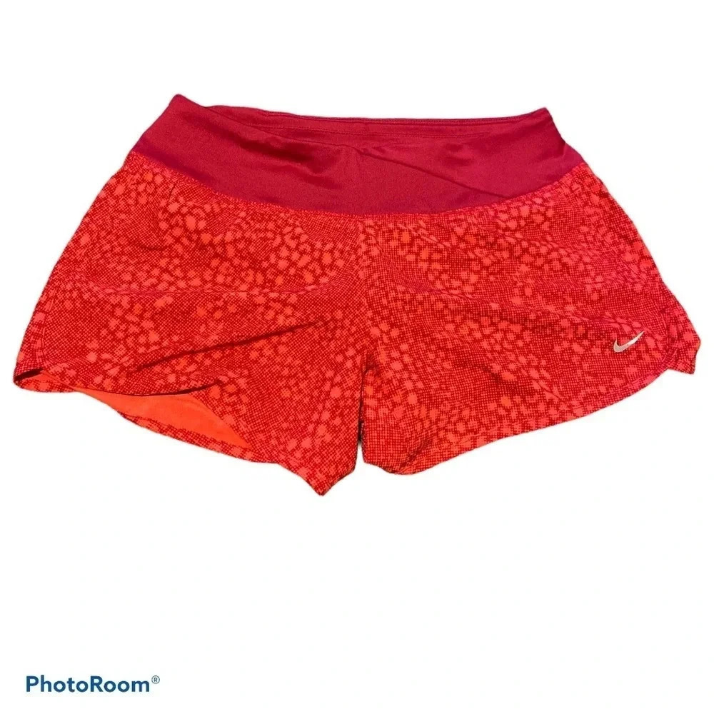 Nike dri fit athletic running shorts with  underwear Sz S